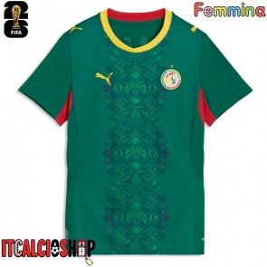 Senegal Seconda Maglia Femmina Mondiali 2026 Manica Corta